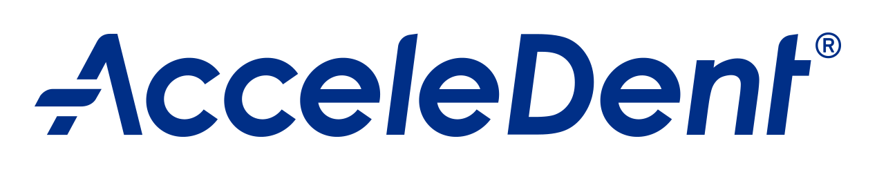 AcceleDent logo.